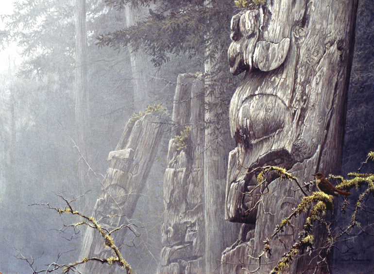 Spirits of the Forest – Totems & Hermit Thrush