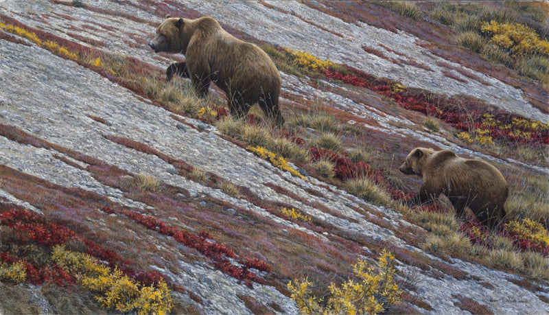 Alaskan Autumn - Grizzlies