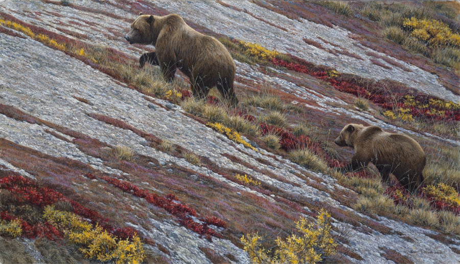 Alaskan Autumn - Grizzlies
