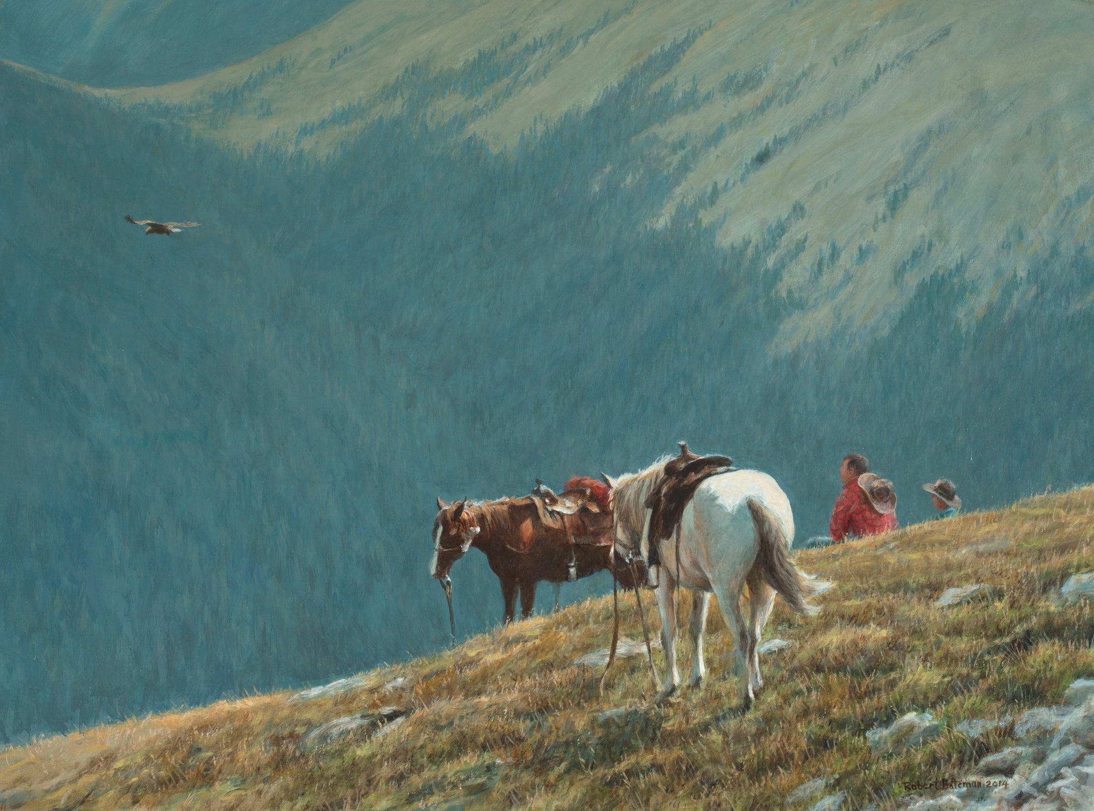 Cowboys and Golden Eagle